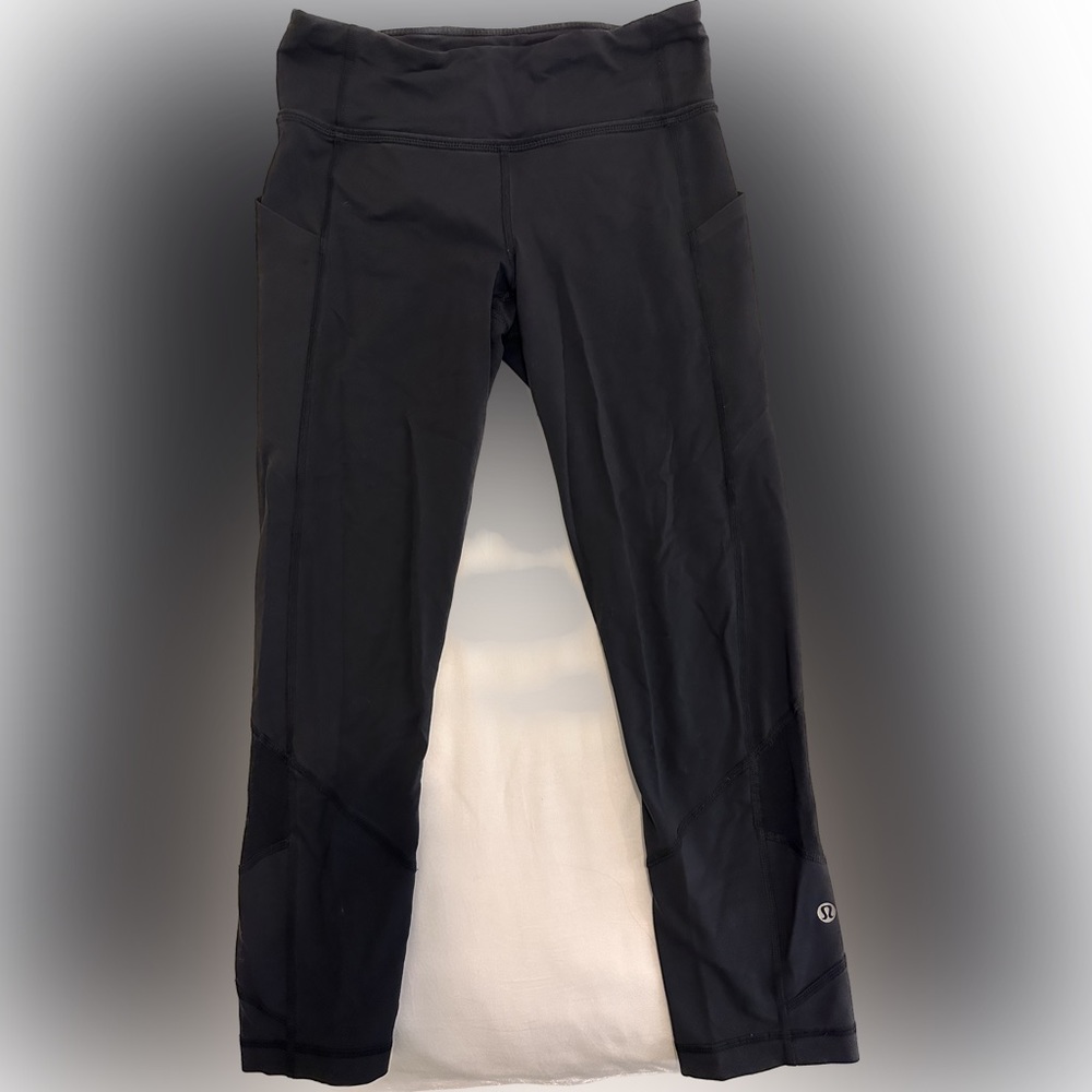 Lululemon Cropped Leggings Black